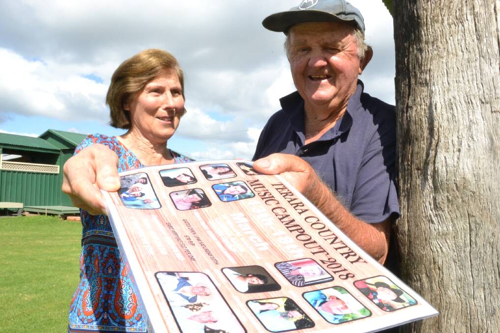 Terara couple Thelma and Owen Ison are ready to transform their property into the Terara Country Music Campout.