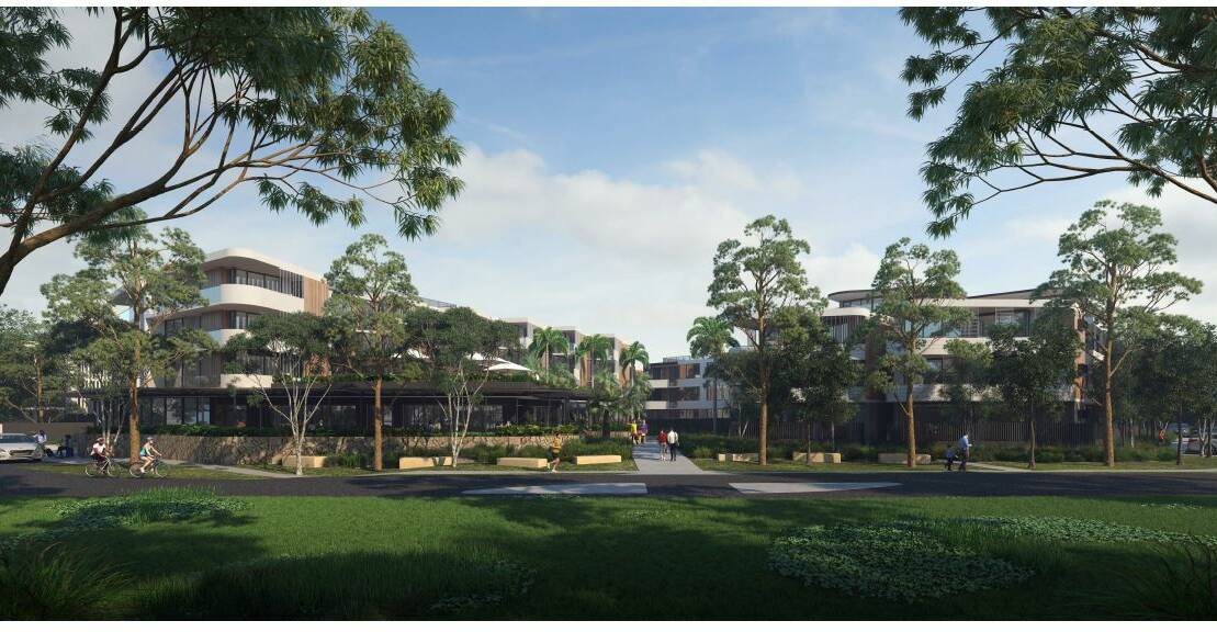 PLANS: An application for an $32 million motel and residential apartment building complex has been lodged for Moona Street, Huskisson. Image: PDC Planners