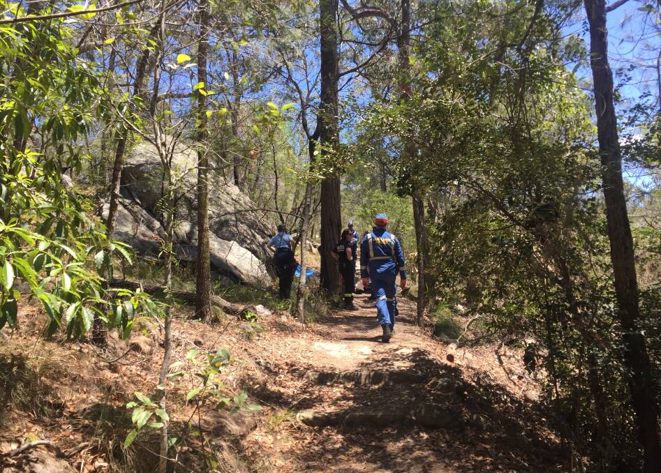 Emergency services have found a woman injured while walking on the Bomaderry Creek Walking Track. Photo: Hayley Warden