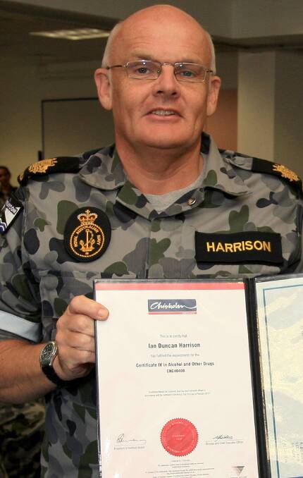 Warrant Officer Ian Duncan Harrison. Photo: Defence