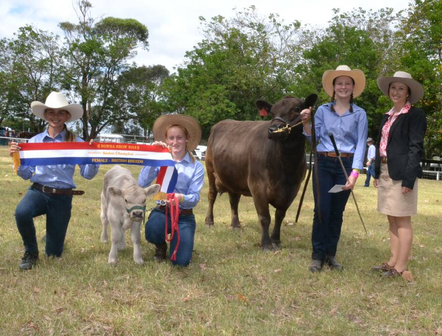 Nowra High School took out senior champion female British breed at this year's Nowra Show.