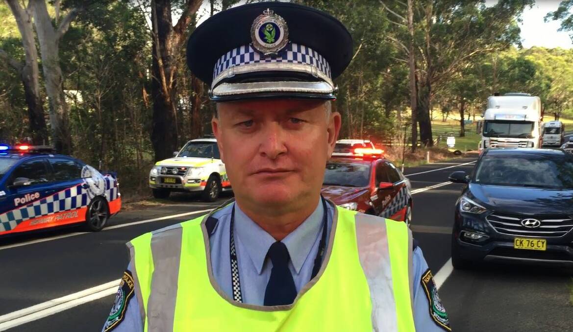 Officer in charge of Nowra Police Station Inspector Ray Stynes.

