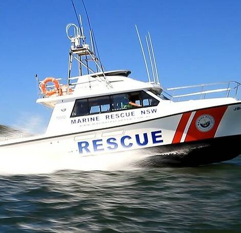 Marine Rescue NSW Jervis Bay 40. File photo