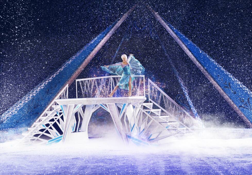 ICE QUEEN: Elsa return to the skating rink at WIN Entertainment Centre for Disney On Ice's 'Frozen', running from June 15 to 18. Tickets on sale through www.ticketmaser.com.au/disneyonice Picture: Supplied