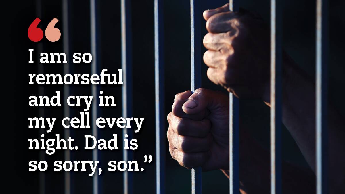 Jailed South Coast dad’s message for son he tried to have killed