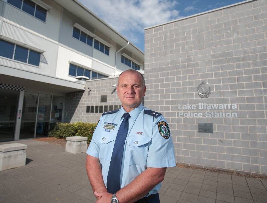 TOP COP: Superintendent Zoran Dzevlan brings 26 years of policing experience to his new role as head of Lake Illawarra Local Area Command. Picture: Adam McLean