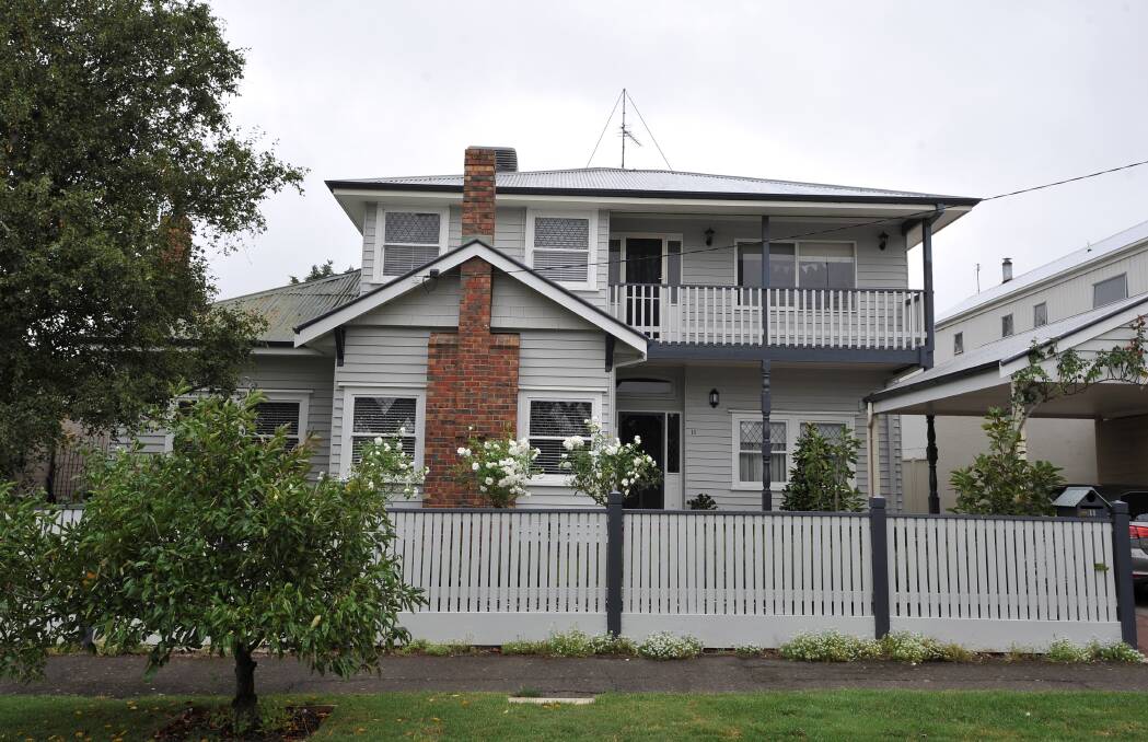 The Lake Wendouree residence Don Nardella lived in between 2010 and 2014.  Picture: Lachlan Bence. 