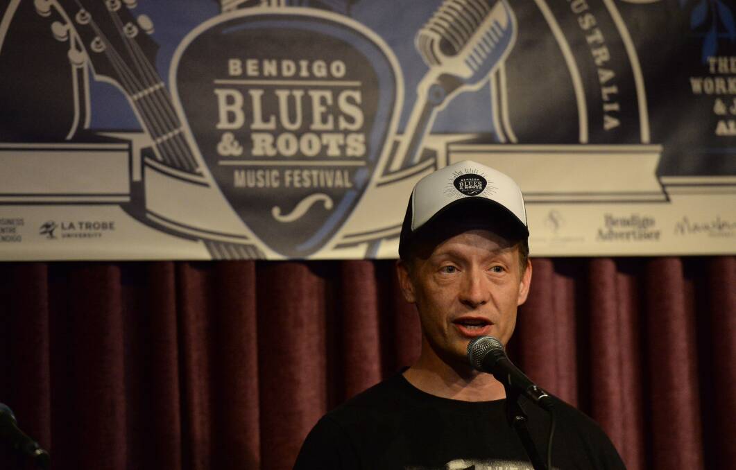 Bendigo Blues and Roots Music Festival founder Colin Thompson.