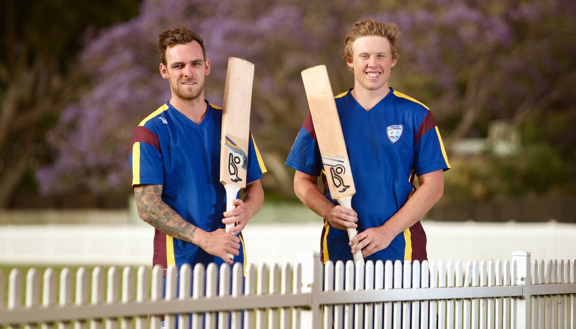 Greater Illawarra's Zac Jurd and Jake O'Connell ahead of Sunday's Country Championships final. Photo: Adam McLean.