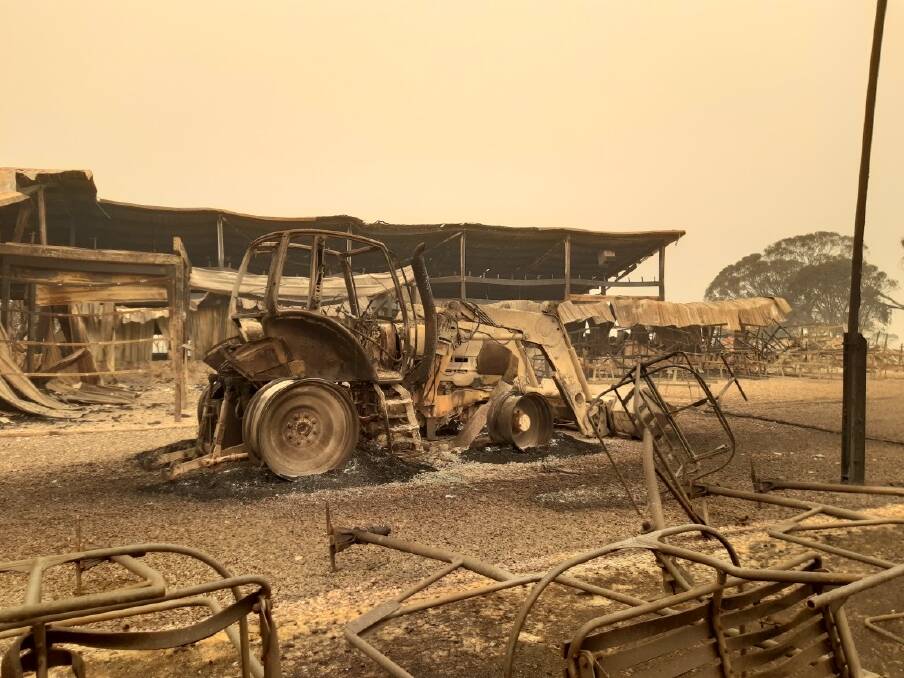 Selwyn Snow Resort was destroyed in the Dunns Road fire. Picture: NSW Parks and Wildlife Service