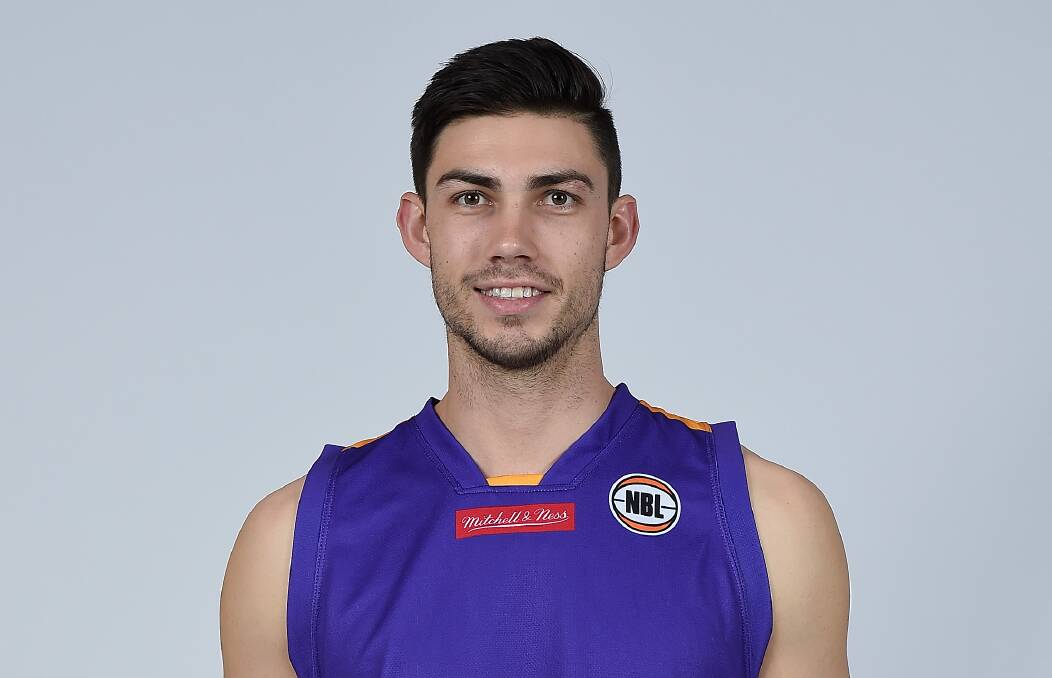 AIMING HIGH: Darcy Harding made his on-court debut for the Sydney Kings after joining the team as a development player in June.