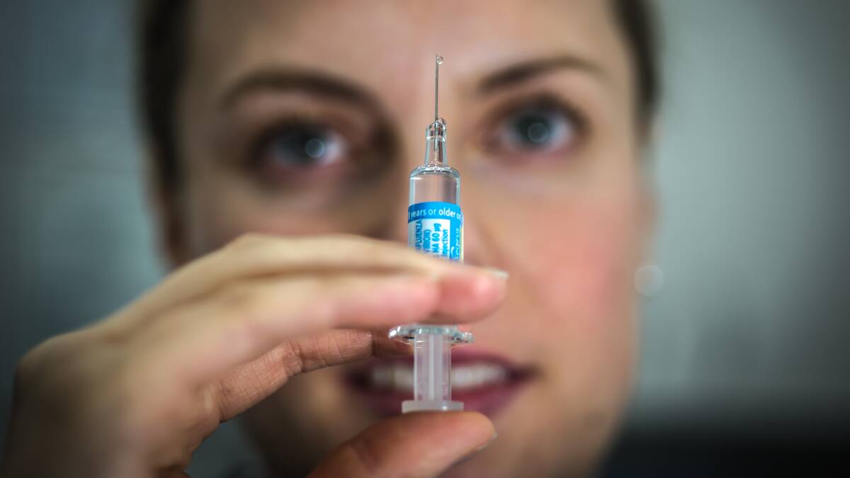 JAB: Startling figures show only 83.2 per cent of Illawarra and Shoalhaven children are vaccinated, well below the national average of 93.7 per cent. Photo: Karleen Minney. 