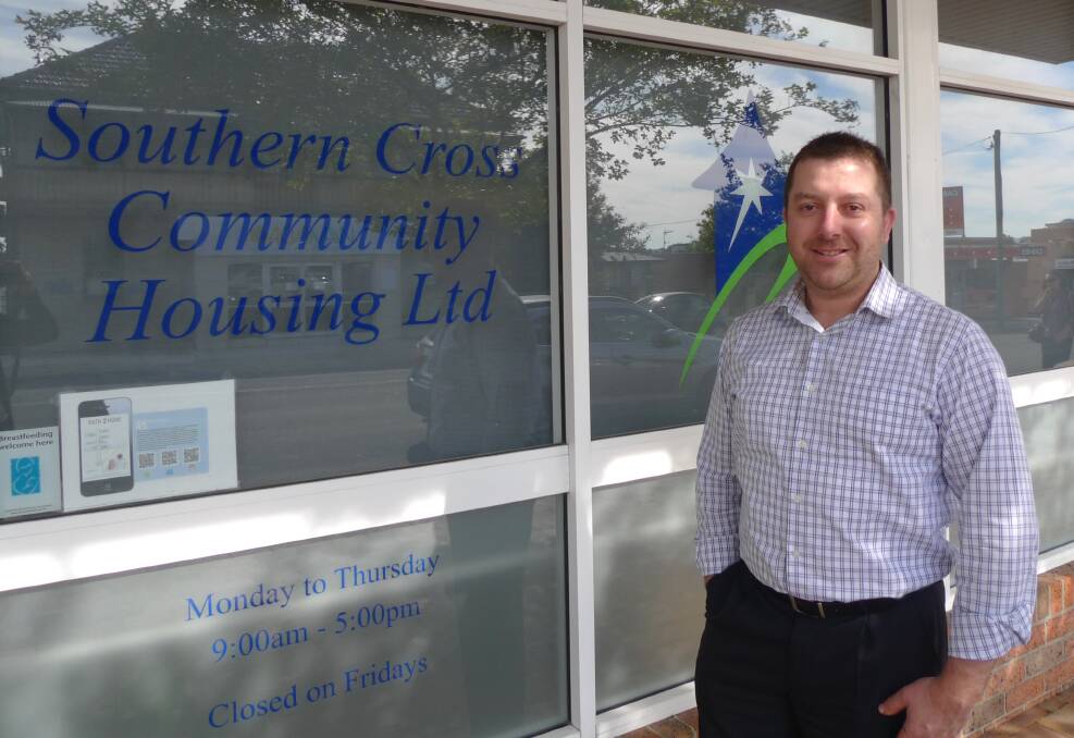 COMMUNITY MINDED: Southern Cross Housing CEO Alex Pontello is hopeful the organisation will win the tender to manage about 1000 public housing properties in the Shoalhaven.