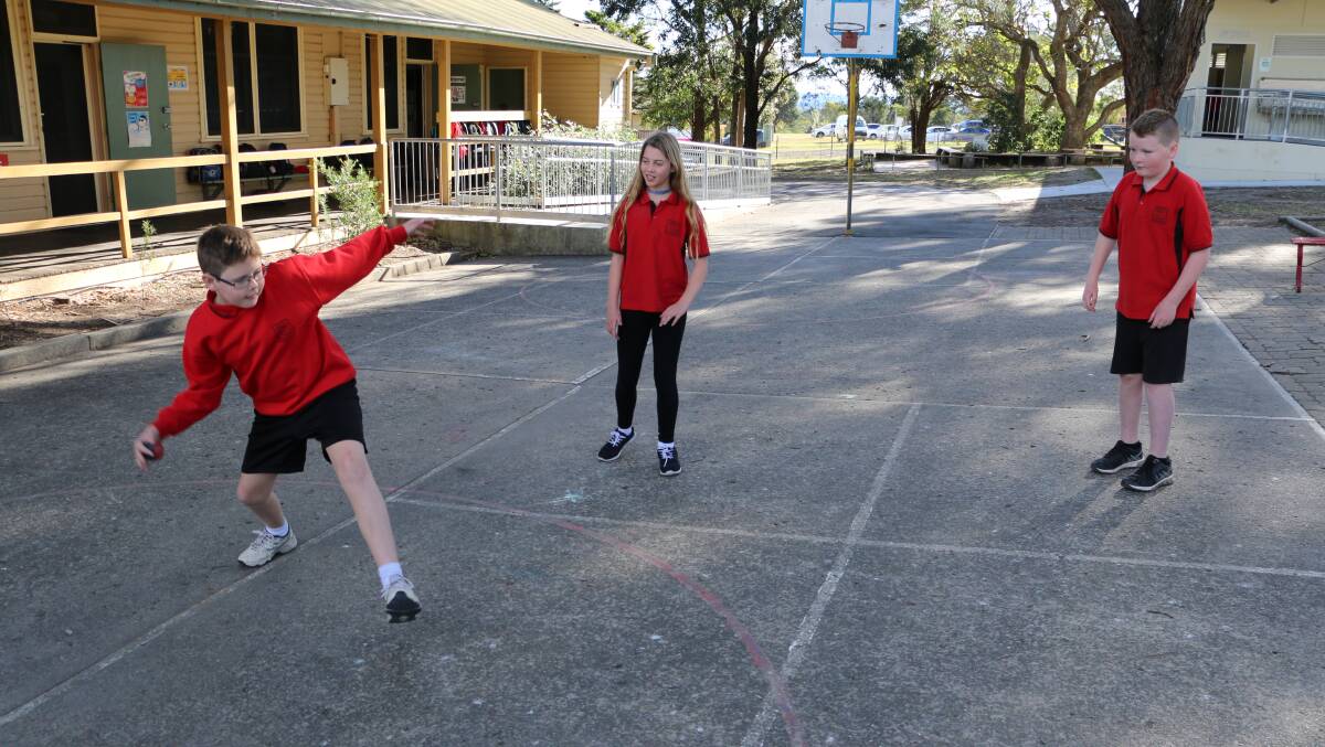 Nowra Hill Public School - home to the game of handball. 