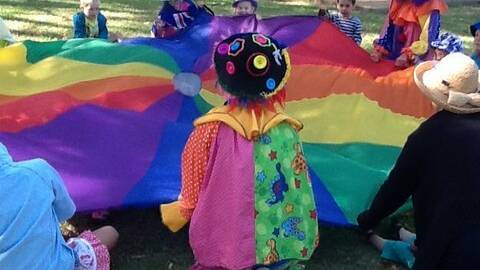 CELEBRATION: Mumbo the clown will again be entertaining children at Callala Bay on Australia Day. 
