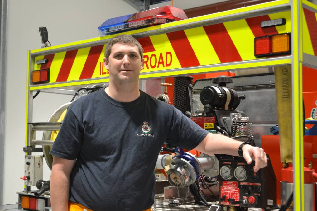 WELCOME: Luke Gerritsen from the West Nowra Rural Fire Brigade is encouraging everyone to head along to the upcoming activities. 