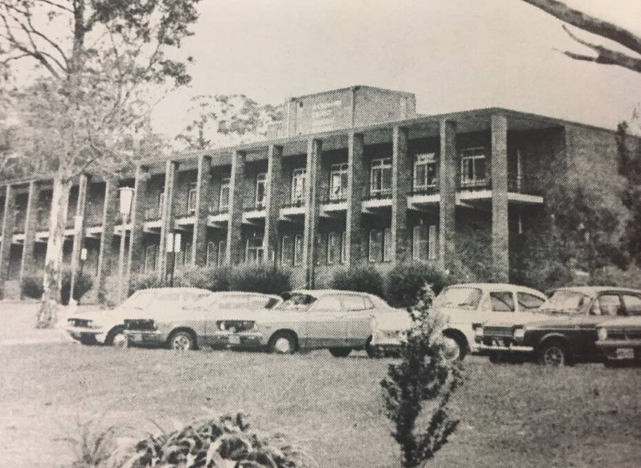 Shoalhaven District Memorial Hospital in the 1950s.
