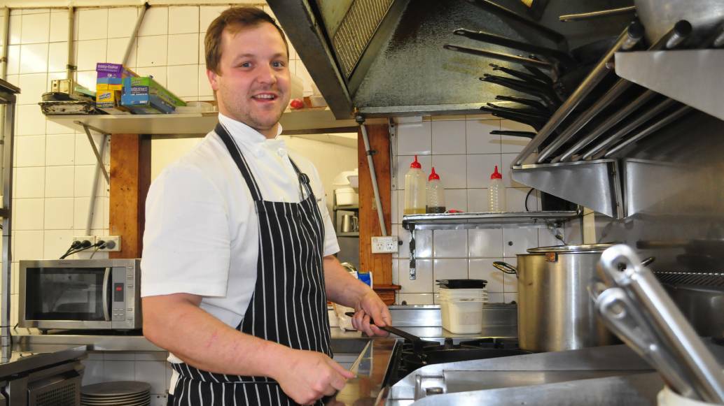 ACHIEVEMENT: The Young Achiever in Tourism was taken out by Brent Strong, apprentice chef at Silos Restaurant, Jaspers Brush.

