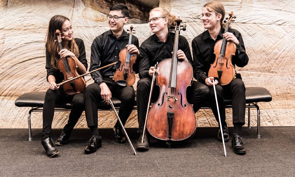 MUSICAL TREAT: Gerringong Music Club (GMC) will welcome string quartet, Pietra Quartet this weekend at the Gerringong Town Hall. 

