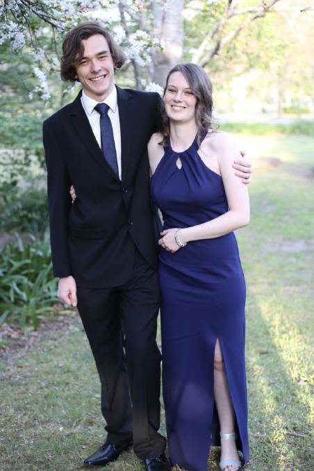 SUCCESS: Lauren Foley and Bailey Skewes from Nowra Christian School have both accepted early entry to the University of Wollongong. Photo: contributed. 