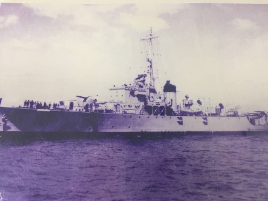ANNIVERSARY: The HMAS Shoalhaven was one of the first warships to be sent to the Korean War. This Sunday marks 67 years since the Korean War began. Photo:  Shoalhaven Historical Society. 
