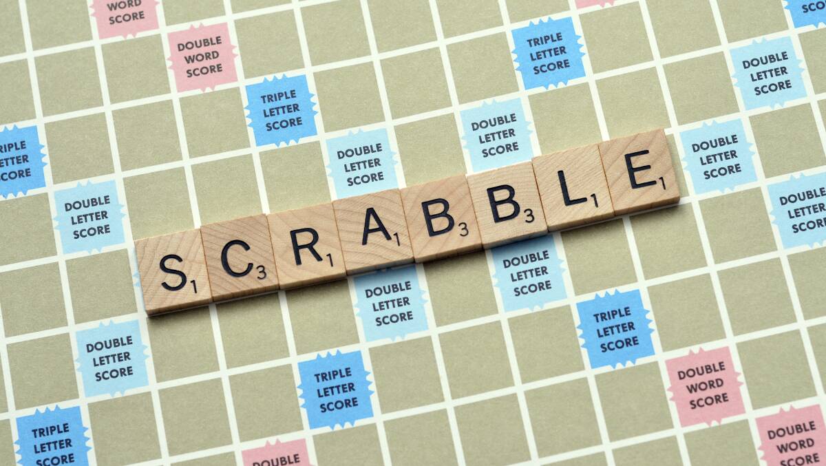 HIGH FLYER: Tony Hunt, a high rated player and president of NSW Scrabble dropped in for a game or two with the Bomaderry Scrabblers recently. 