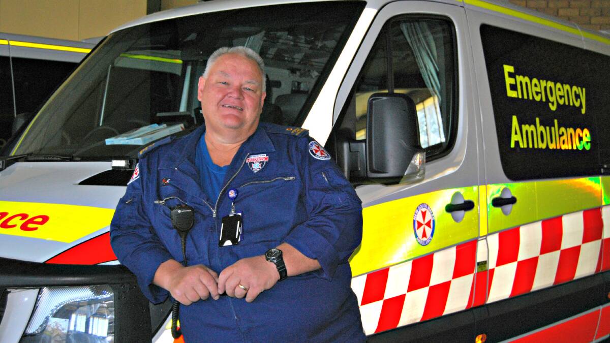REWARDING: Intensive Care and Extended Care Paramedic Chris Lahene reflects on 30 years on the job.
