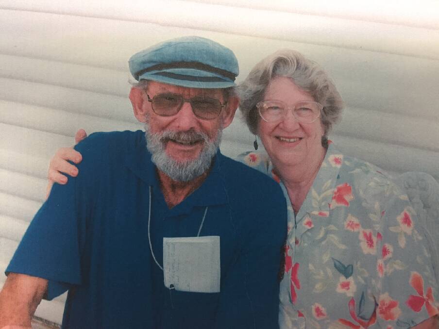 MEMORIES: Keith and Hilma still live in the first house they build together. 