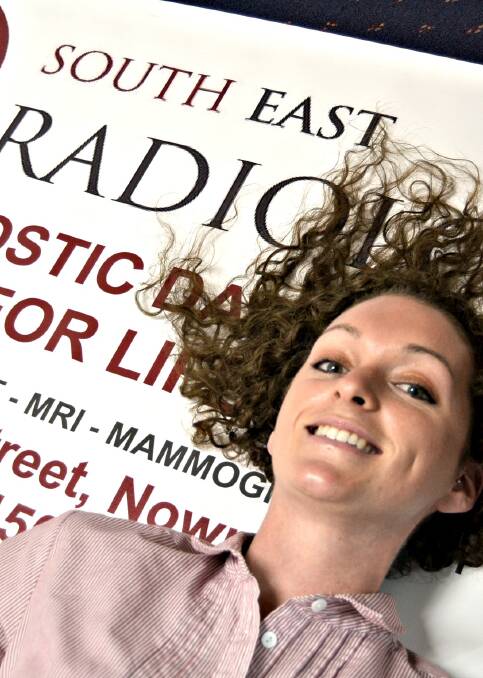 BRAVE SHAVE: Cortny Donald-Sharpe will be shaving her curly locks next week to raise money for cancer treatment and research. 