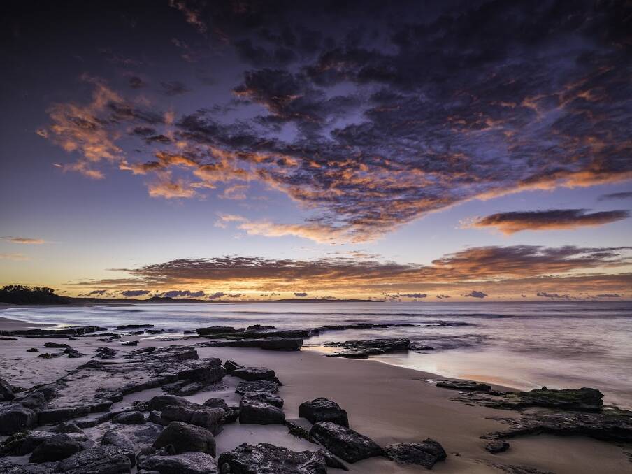 PIC OF THE DAY: Sunrise at Kirby's Beach snapped by @james.blakney. Submit entries via nicolette.pickard@fairfaxmedia.com.au, Instagram or Facebook. 