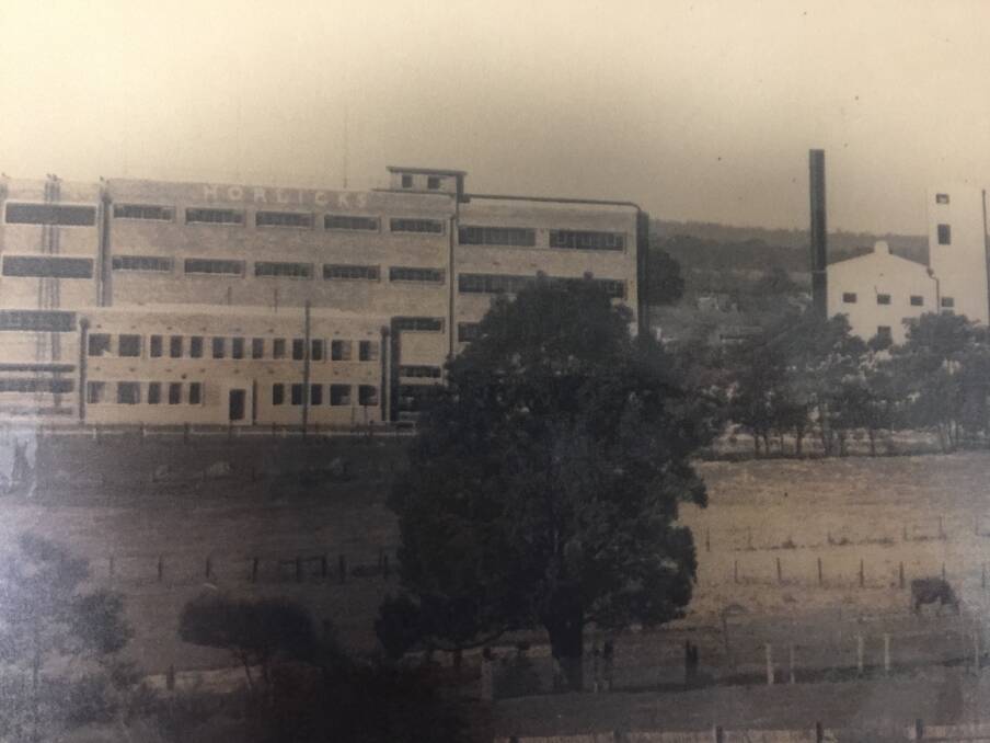 INDUSTRY: Horlicks Pty. Ltd. was the first factory in the industrial area at Bomaderry. The site is now occupied by the Manildra Group. Photo: Shoalhaven Historical Society. 