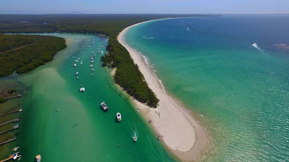 PIC OF THE DAY: Myola Sand Spit by Bayside Aerial Images. Submit entry via Facebook, Instagram or nicolette.pickard@fairfaxmedia.com.au 