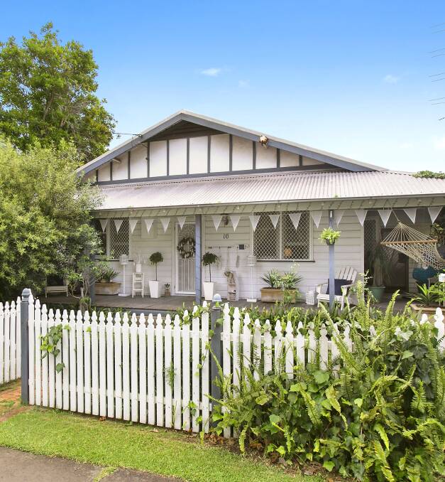 CITY COTTAGE: This quaint circa 1927 cottage at 16 Smith Street, Wollongong is on a large block of land near the harbour and close to the CBD. Picture: Supplied