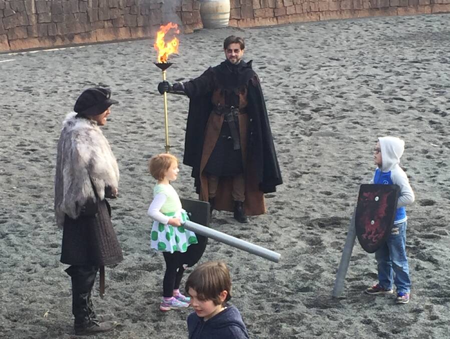 For the young knight in training, Kryal Castle in Victoria is a great place to visit and immerse yourself in medieval times.