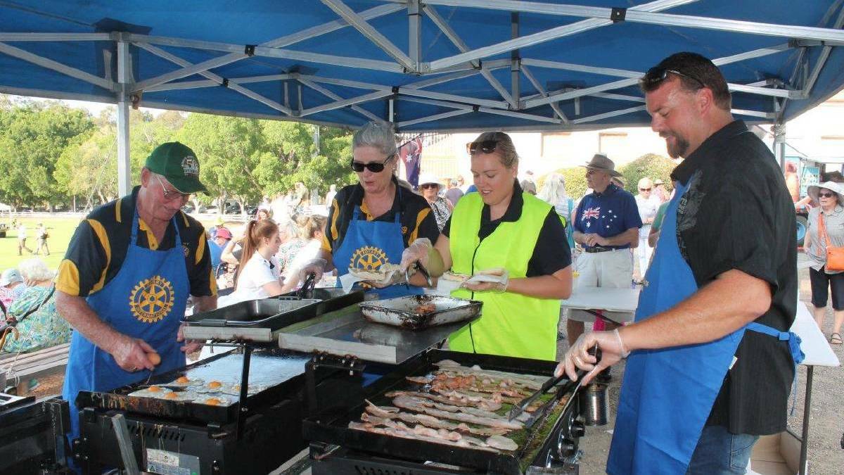 Rotary Nowra wants helpers for barbeque marathon