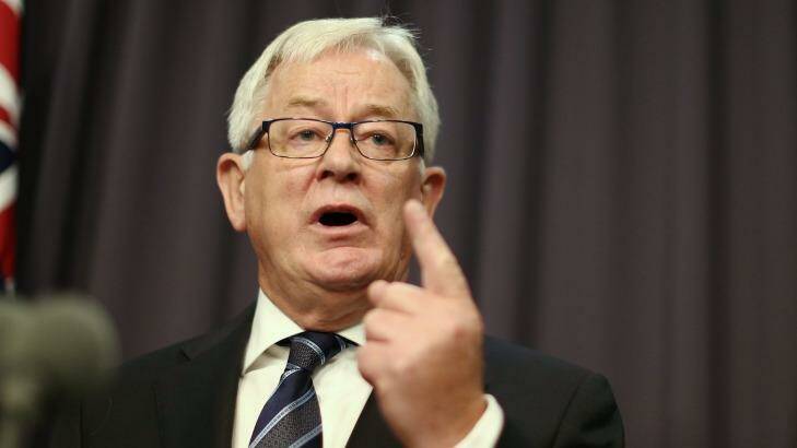Trade Minister Andrew Robb says the TPP is on the cusp of being signed. Photo: Alex Ellinghausen