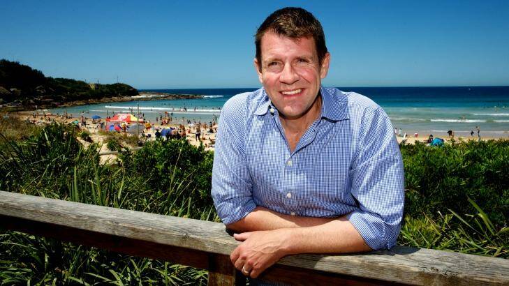 Proud: NSW Premier Mike Baird is pleased that his state once again has the leading economy in the nation. Photo: Edwina Pickles