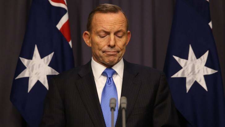 Tony Abbott has addressed conservative groups since being deposed as prime minister in September. Photo: Andrew Meares