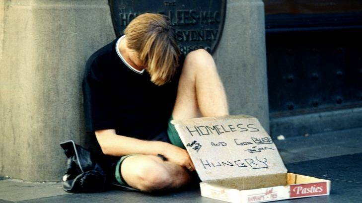 A NSW youth homelessness survey found more than half of those seeking assistance had experienced domestic and family violence. Photo: Tanya Lake
