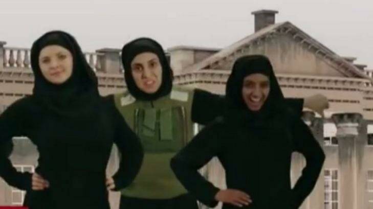 The Real Housewives of ISIS, from BBC2's Revolting. Photo: BBC2