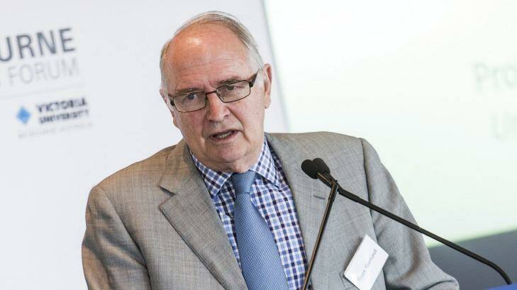 Ross Garnaut is worried the impact financial market disruption would have on Australia. Photo: Paul Jeffers