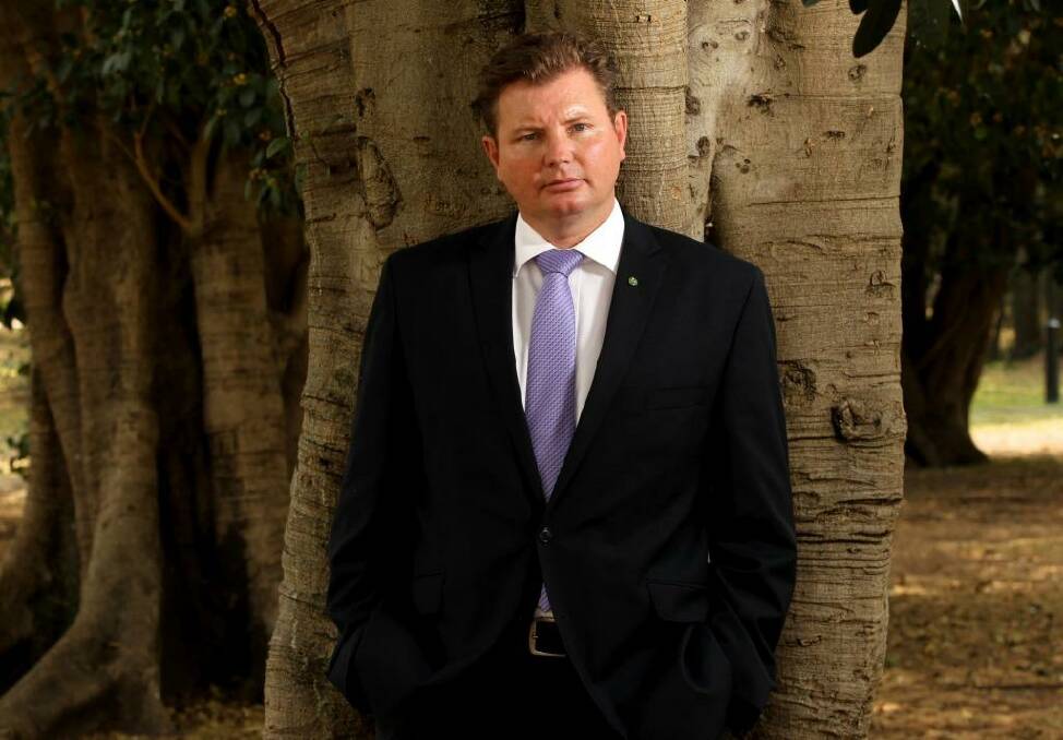 Change of heart: Liberal MP Craig Laundy, who says his first year in Parliament has been an education in reality versus idealism. Photo: Janie Barrett