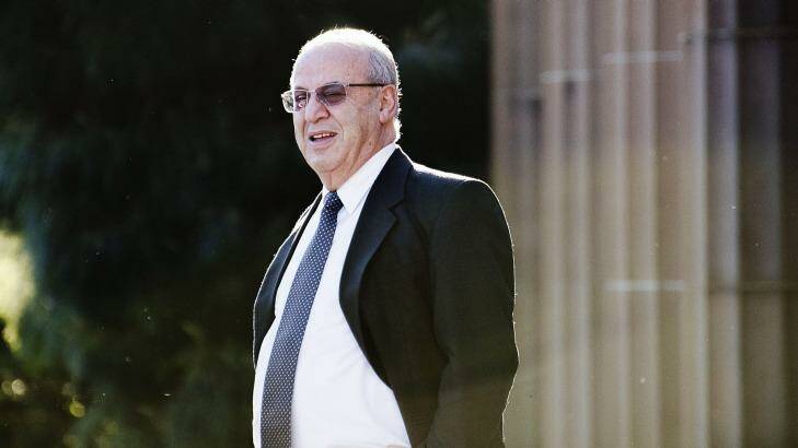 Eddie Obeid leaves Darlinghurst Supreme Court in June.  Photo: Christopher Pearce