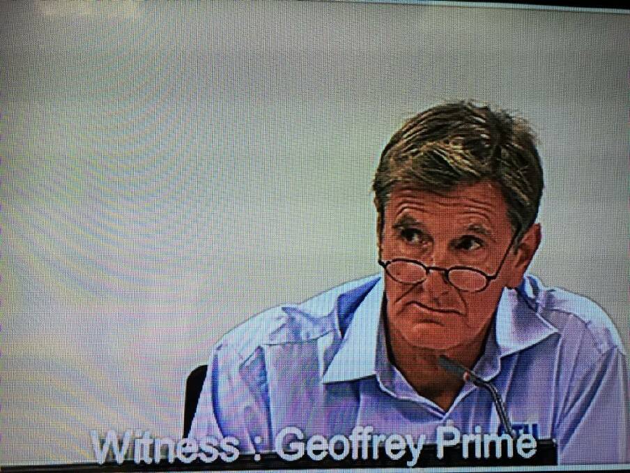 Signed a cheque for $60,000: Geoffrey Prime.