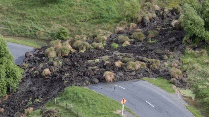 Part of the destruction caused by the earthquake. Photo: Iain McGregor/Fairfax NZ