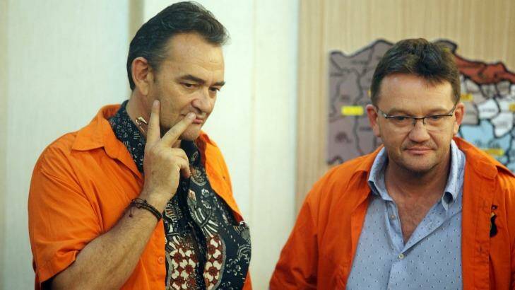Australian brothers Anthony Dawson and Thomas Dawson have been arrested for allegedly running chiropractic clinics in Indonesia without the correct work permits. Photo: Rengga Sancaya