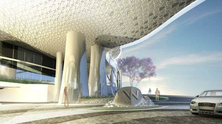 An artist's impression of the W Hotel, planned for Brisbane's CBD. Photo: Supplied