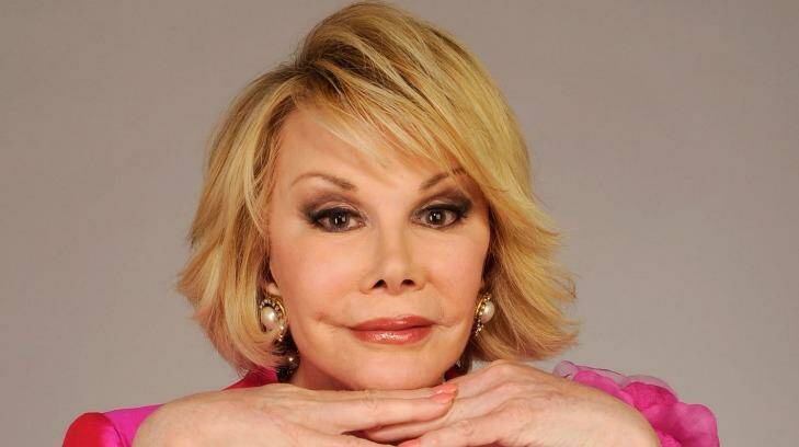 Sponsored posts promoting Apple products have appeared on the late Joan Rivers' social media accounts. Photo: Larry Busacca