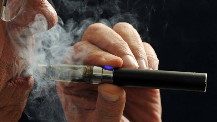 The nation's expert health research body says further studies are needed to assess the safety of electronic cigarettes. Photo: AP 