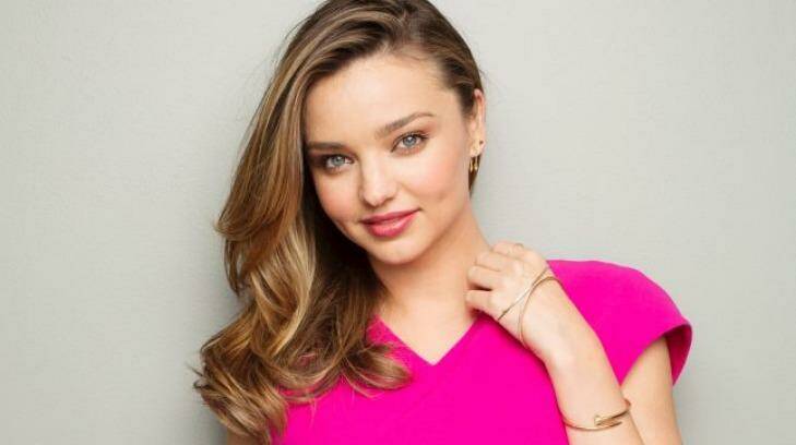 Nature's best: Supermodel Miranda Kerr has developed an exfoliating scrub that uses bamboo particles. Photo: James Brickwood